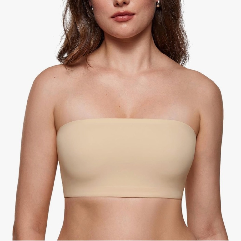 INLYRIC Women's Inbarely Strapless Bandeau Bra, XL